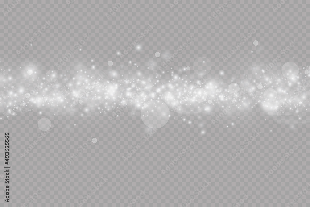 Glow effect. Decoration for the background. Christmas dust. Glow effect. Decoration for the background. Christmas dust.
