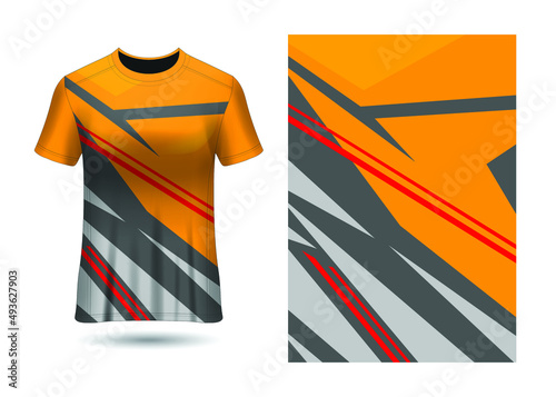 Jersey Sport abstract texture design for racing gaming motocross cycling Vector