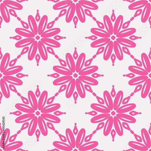 seamless pattern with flowers © saifon