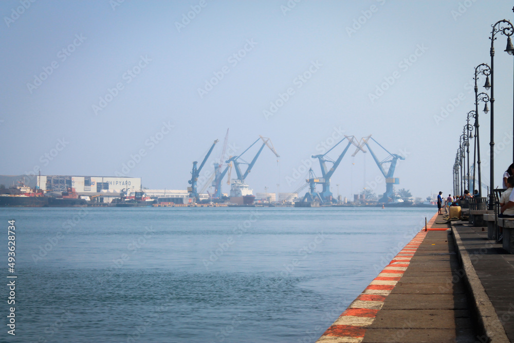 Obraz premium Malecón de Veracruz