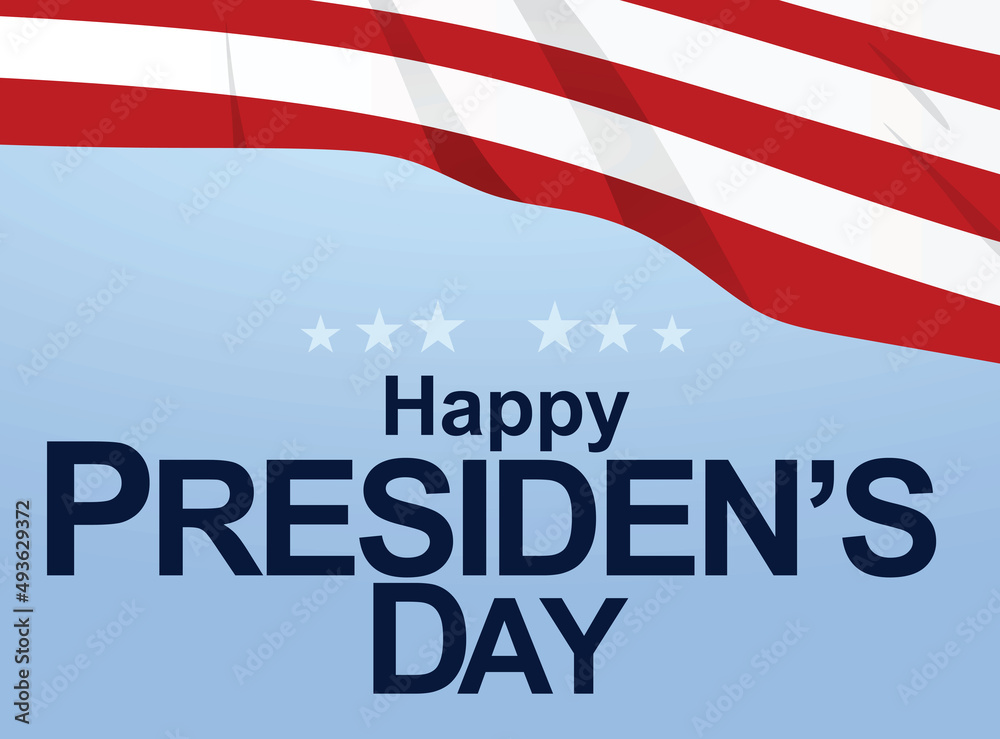 Happy presidents day card. vector illustration Happy presidents day card. vector illustration