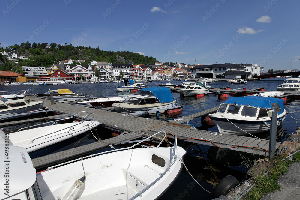 Kragero ist ein herrlicher Ort im Süden von Norwegen. Norwegen, Europa  --
Kragero is a beautiful place in southern Norway. Norway, Europe
