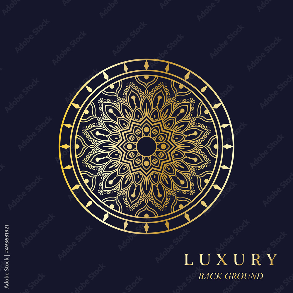 Obraz premium mandala logo and symbol template