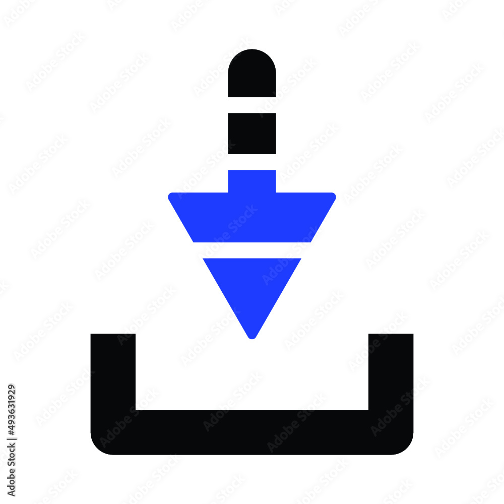 Obraz premium Download Arrow Icon