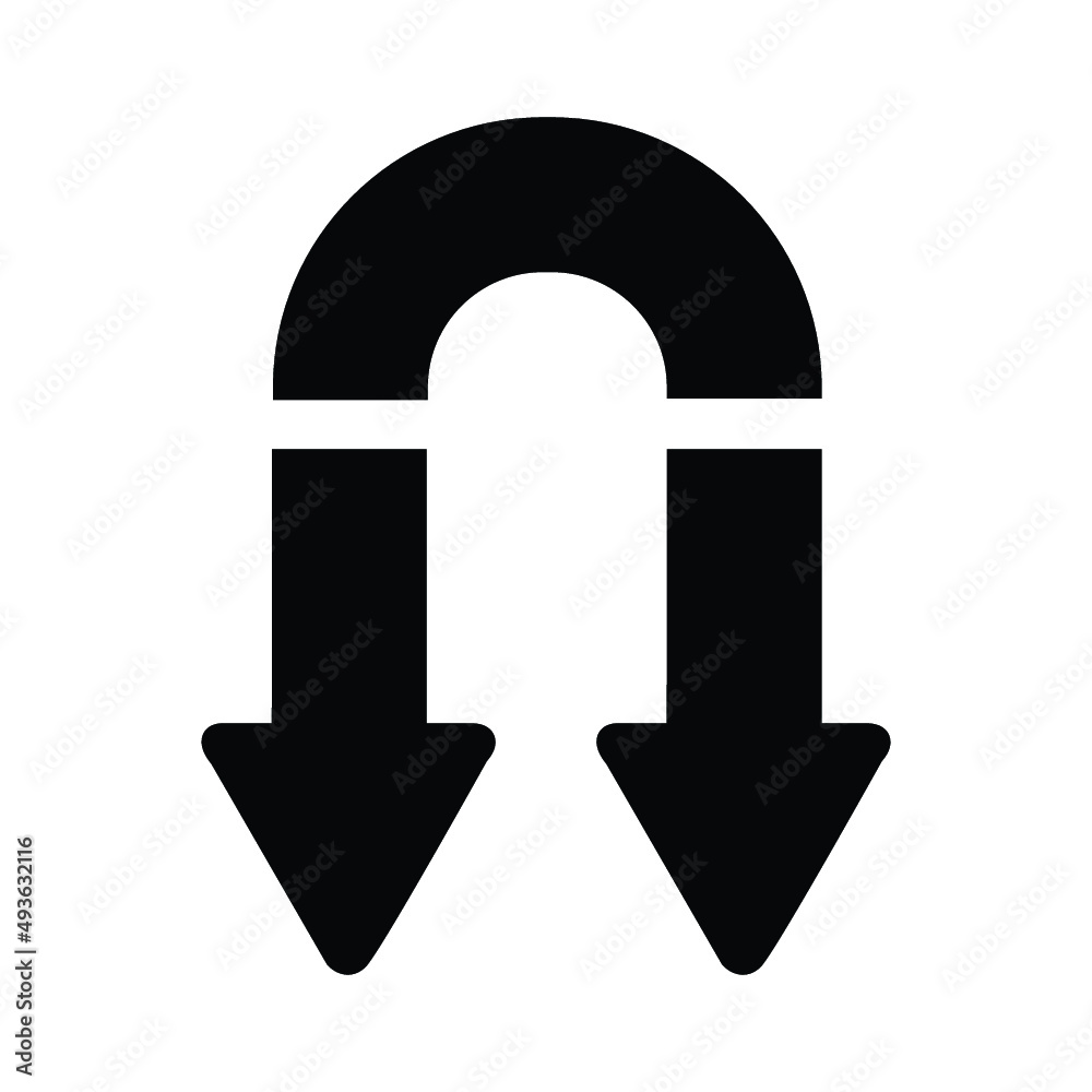 Spin Down Arrow Icon Spin Down Arrow Icon