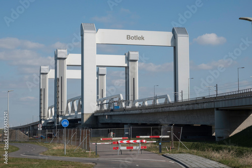 the botlekbrug a bridge in holland with a lot of problems from the opening