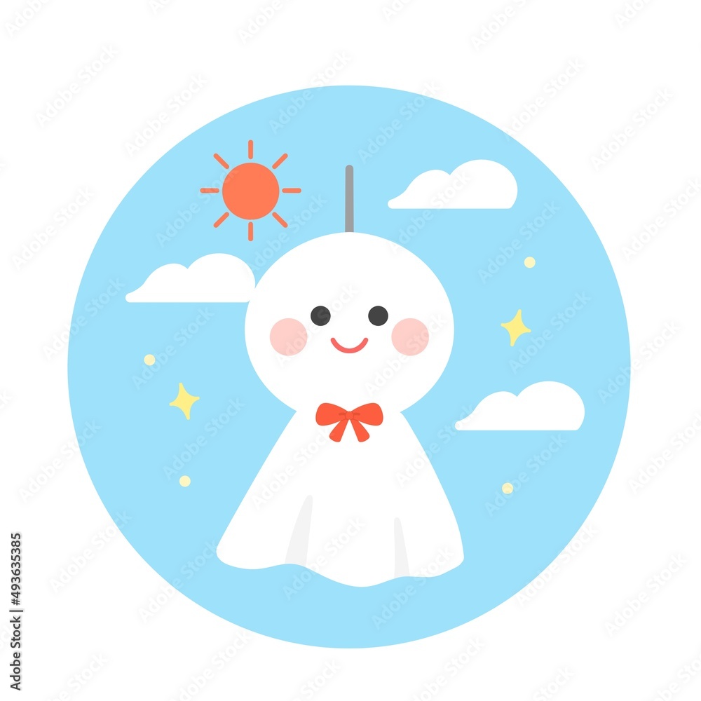 かわいいてるてる坊主 晴れ かわいいてるてる坊主 晴れ