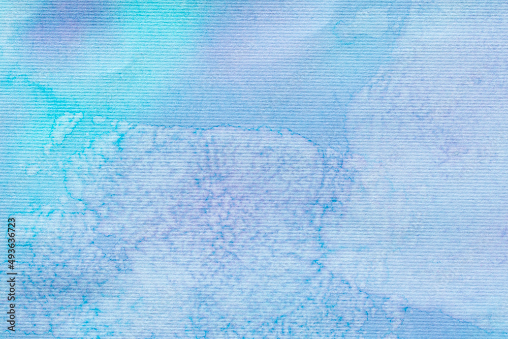 blue painted background texture closeup