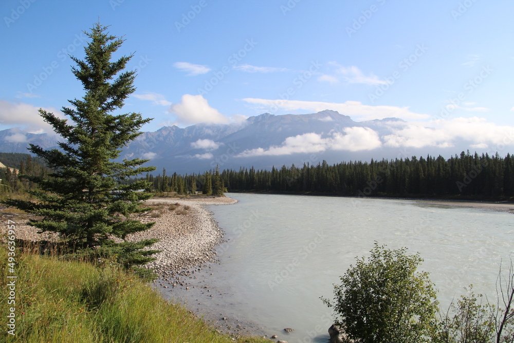 Flow Of The River, Jasper National Park, Alberta