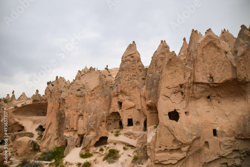 Zelve is an almost entirely cave site in the Cappadocia region of Nevşehir Province, Turkey. The no longer inhabited place is now an open-air museum