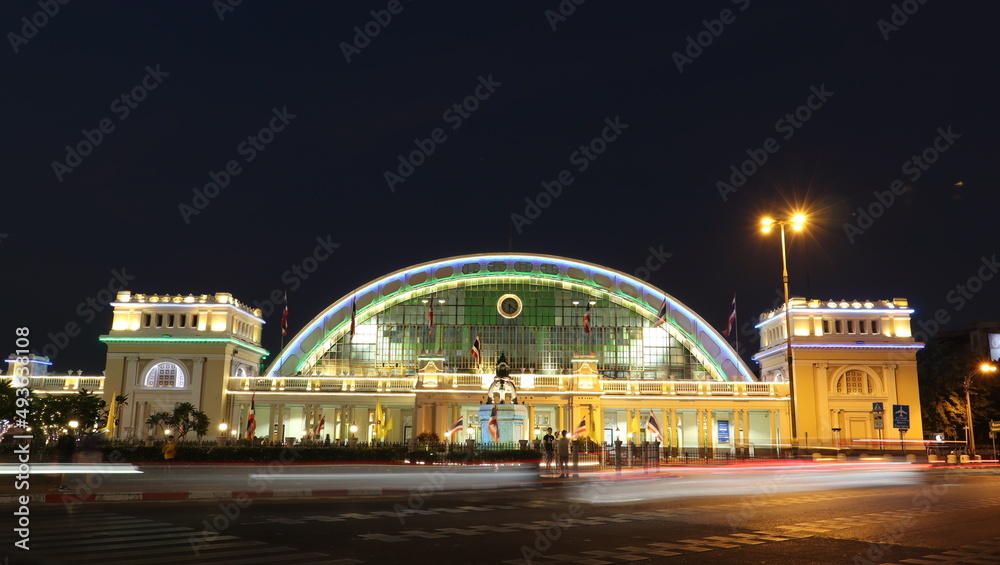 Fototapeta premium Hua Lamphong Railway Station