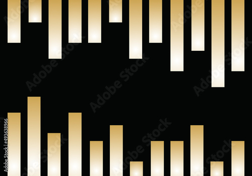 Abstract background with gold and black color suitable for wallpaper theme