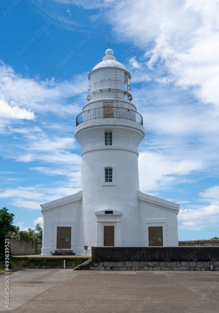 Lighthouse at Yakushima, UNESCO Island in Japan