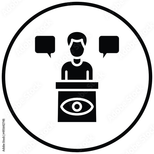Eye Witness Icon Style