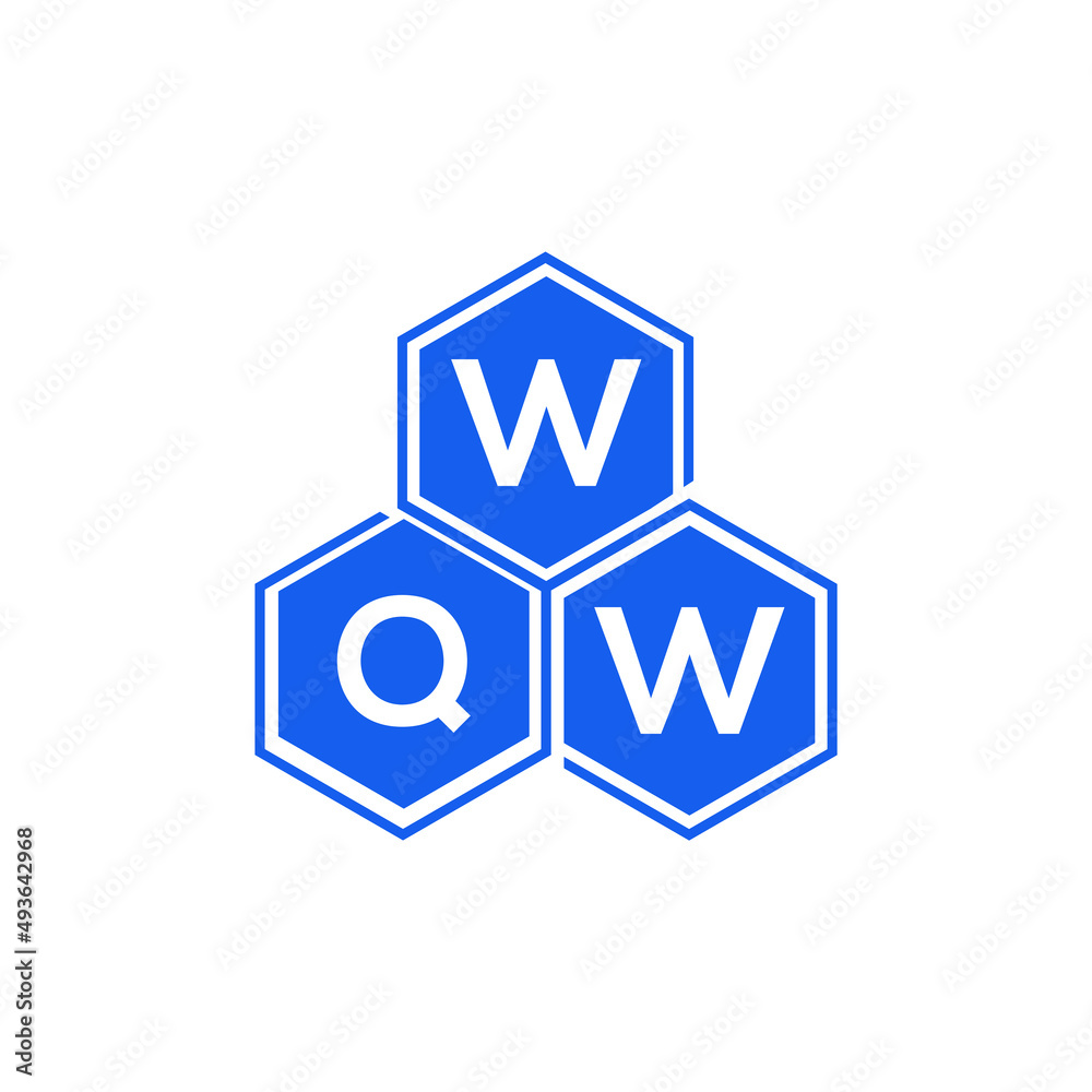 WQW letter logo design on White background. WQW creative initials letter logo concept. WQW letter design. WQW letter logo design on White background. WQW creative initials letter logo concept. WQW letter design.