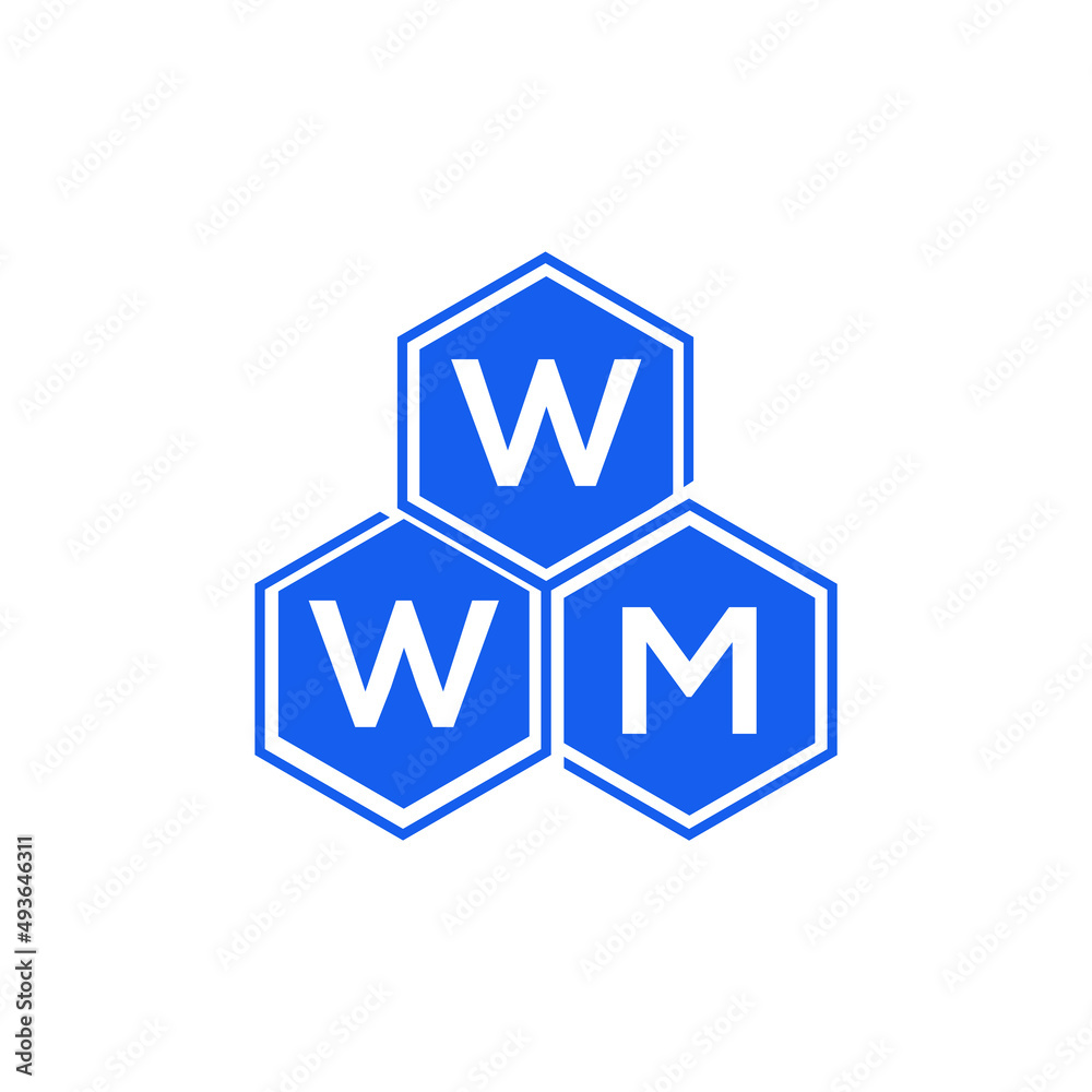 WWM letter logo design on White background. WWM creative initials letter logo concept. WWM letter design. WWM letter logo design on White background. WWM creative initials letter logo concept. WWM letter design.