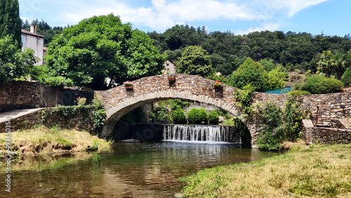Pont rivière campagne