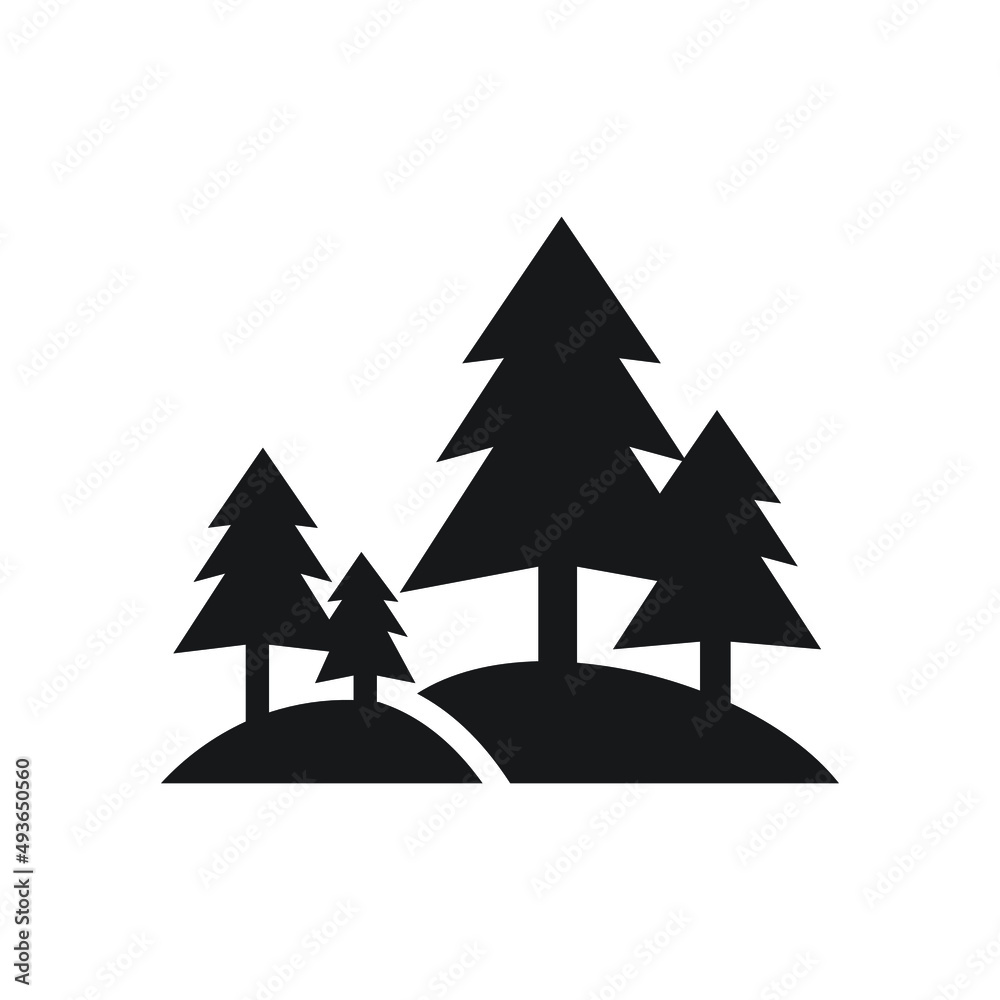 Obraz premium flat icon place, tourist, building, scenery, silhouette.