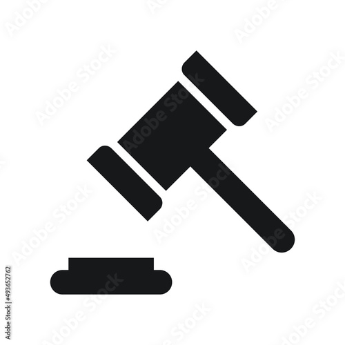 Vector illustration of crime, justice, punishment, theft icon set.