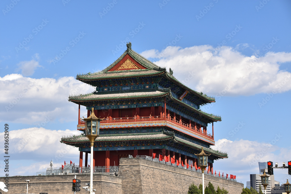 Traditional Chinese Building/Temple in Beijing, China Traditional Chinese Building/Temple in Beijing, China