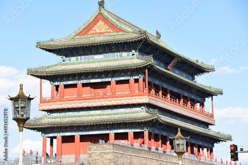 Traditional Chinese Building/Temple in Beijing, China