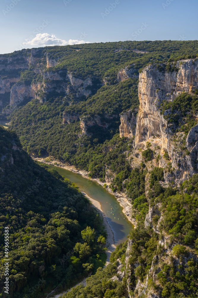 Gorges de Ardeche, Auvergne-Rhone-Alpes, France Gorges de Ardeche, Auvergne-Rhone-Alpes, France