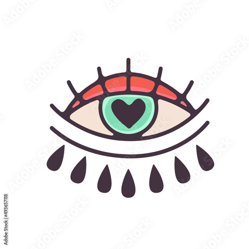 old school tattoo illustration vector set. hand drawn valentine heart illustrations, angel, pierced heart, mom heart tattoo, dad heart tattoo, amor, love traditional tattoo style
