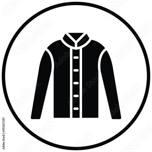 Winter Coat Icon Style