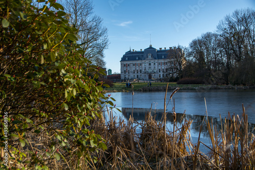 Early Spring view on Pszczyna Castle, Poland