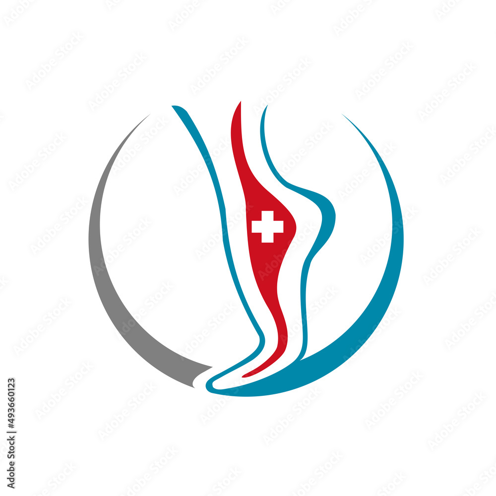 Foot Pain Clinic and Foot Care Logo Foot Pain Clinic and Foot Care Logo