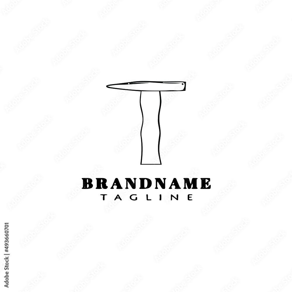 hammer logo template icon black design vector illustration hammer logo template icon black design vector illustration