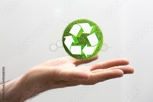 recycling modern grün