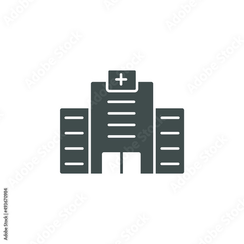 Hospital icons  symbol vector elements for infographic web