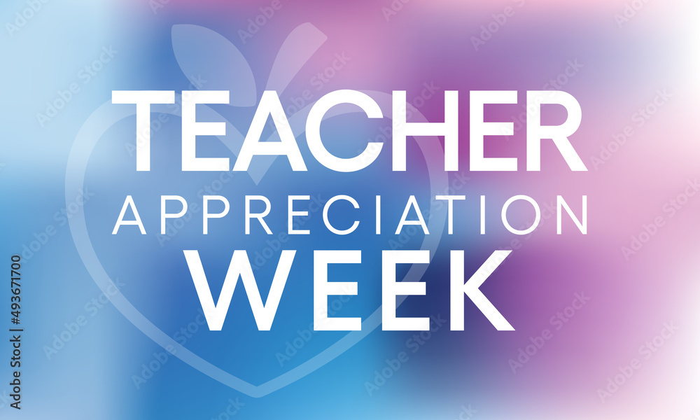 Teacher appreciation week is observed every year in May. day provides the occasion to celebrate the teaching profession worldwide, take stock of achievements. Vector illustration. Teacher appreciation week is observed every year in May. day provides the occasion to celebrate the teaching profession worldwide, take stock of achievements. Vector illustration.