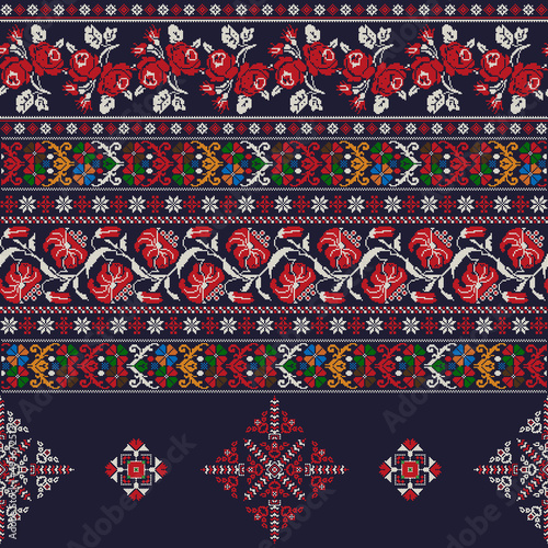 Ukrainian embroidery pattern 38