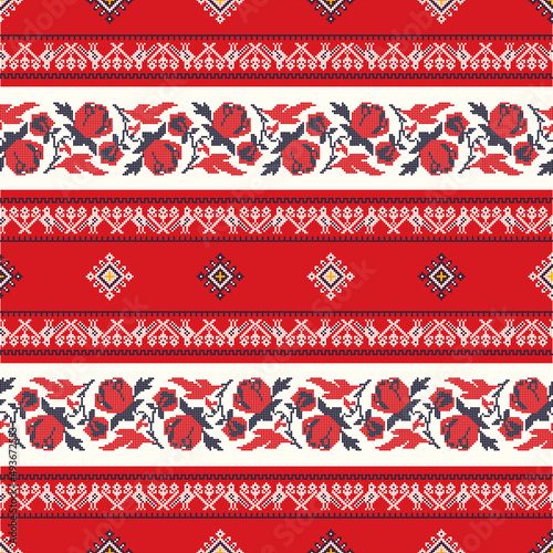 Ukrainian embroidery pattern 45