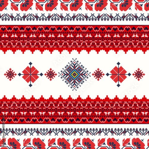 Ukrainian embroidery pattern 47