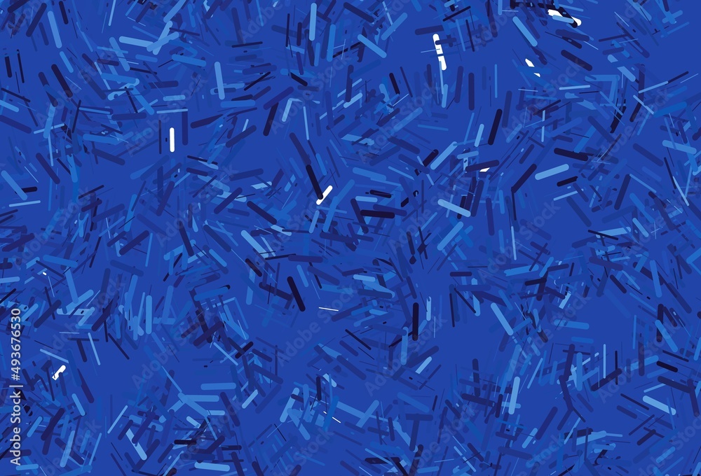 Dark blue vector pattern with narrow lines.