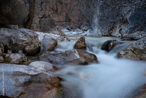 Streams and hot springs are very famous in the town of Pozar in Thessaloniki. photo