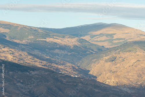 Sierra Nevada mountains in southern Spain