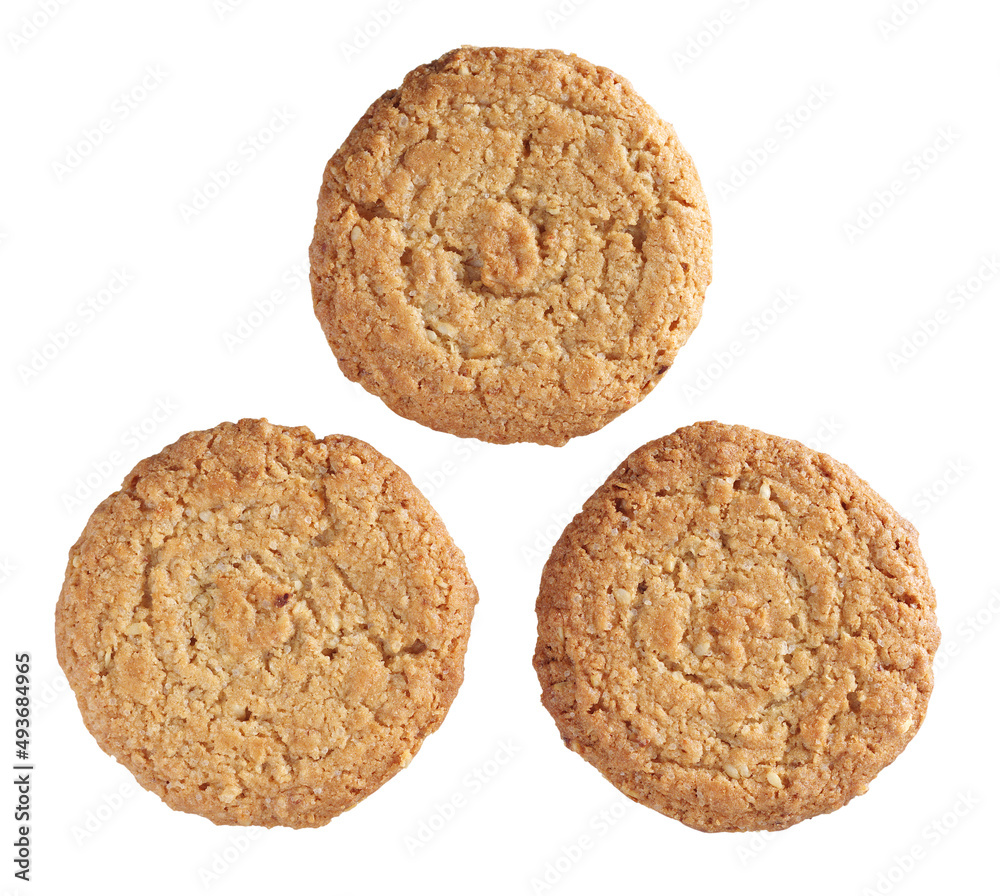 Oat biscuit cookies