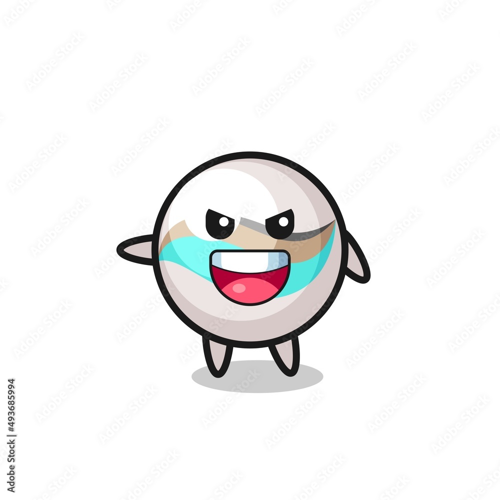 marble toy cartoon with very excited pose marble toy cartoon with very excited pose
