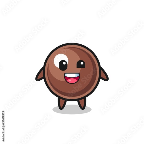 illustration of an tapioca pearl character with awkward poses
