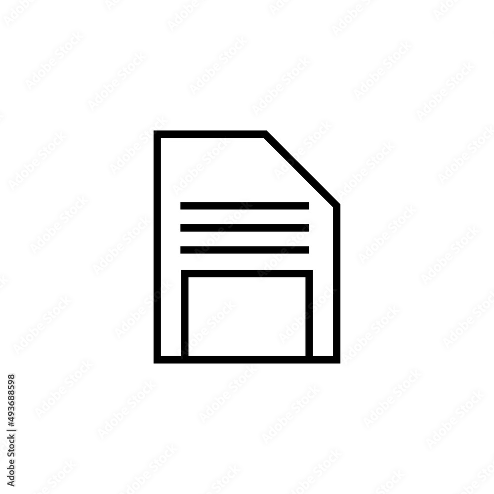 Graphic file save icon for your design and website Graphic file save icon for your design and website