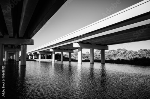 Bridge over water