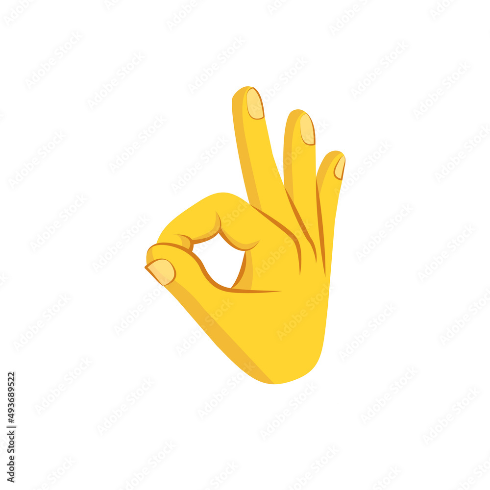 Isolated hand cartoon icon doing a gesture Vector illustration Isolated hand cartoon icon doing a gesture Vector illustration
