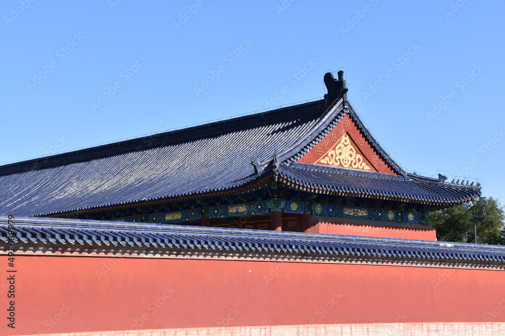 Buddhist Temple of Heaven in Beijing, China Buddhist Temple of Heaven in Beijing, China