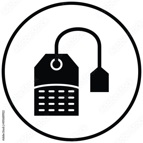 Tea Bag Icon Style