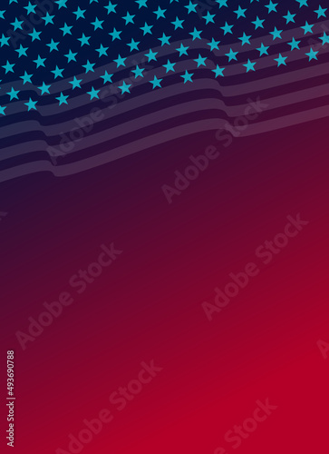 USA patriotic background. Vector EPS10.