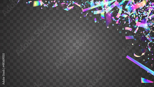 Hologram Texture. Bokeh Effect. Luxury Foil. Unicorn Art. Glitch